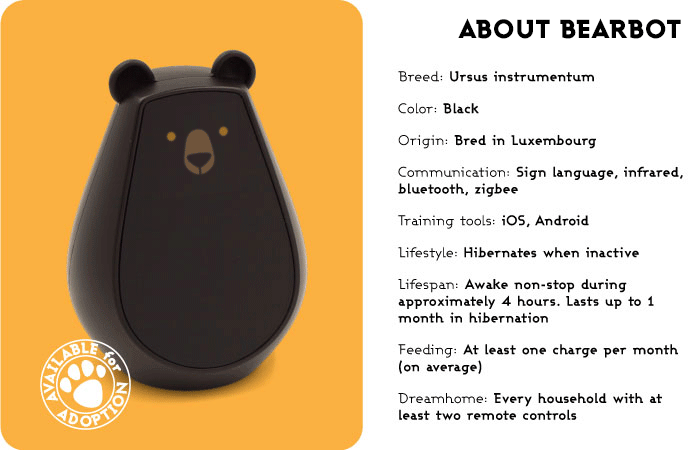 귀염둥이 리모콘 곰돌이로봇 Bearbot
