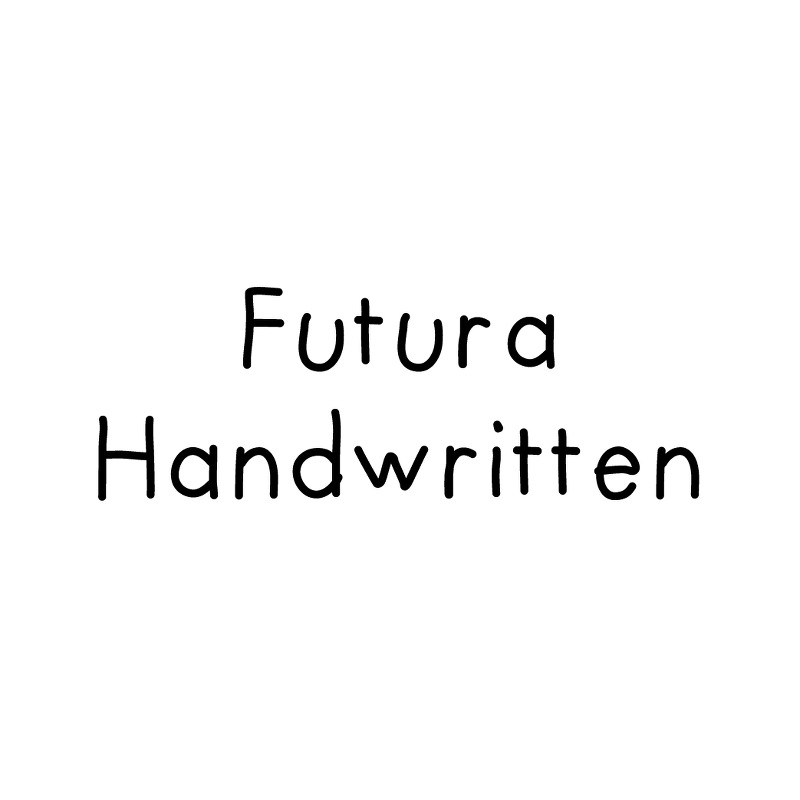 Futura Hand written 폰트 다운로드