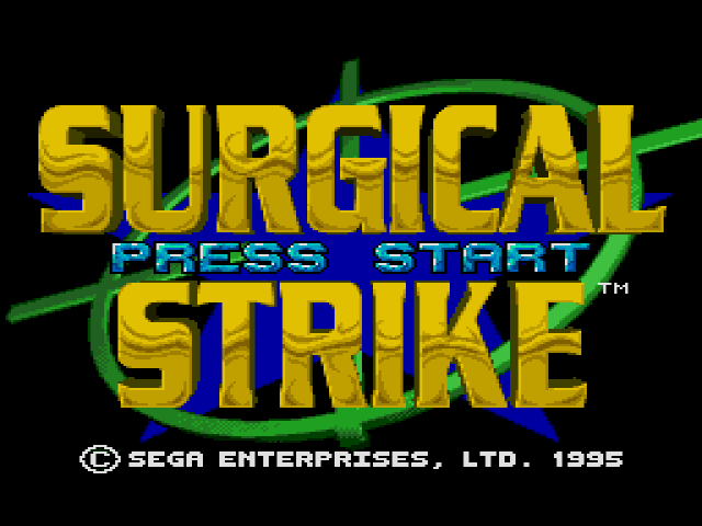 Surgical Strike (메가 CD / MD-CD) 게임 ISO 다운로드