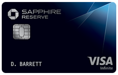 미국 신용카드 추천 - 체이스 사파이어 리저브