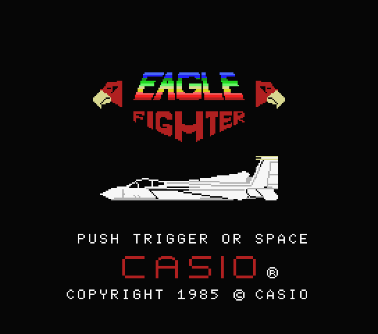 Eagle Fighter - MSX (재믹스) 게임 롬파일 다운로드