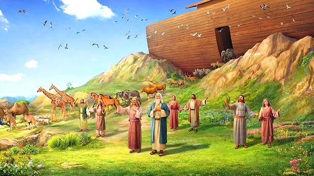 홍수 후 노아에 대한 하나님의 축복
