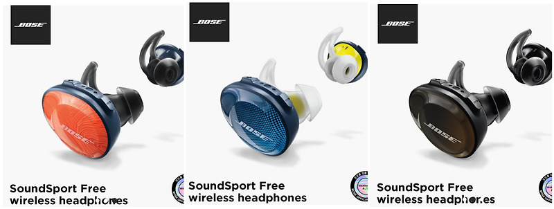 [제품리뷰] BOSE 블루투스 무선 이어폰/사운드 스포츠 프리 무선이어폰(Soundsport Free Wireless headphones)