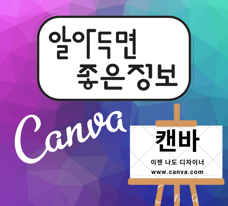 캔바(Canva) 사이트 소개, 유튜브 썸네일 만들기