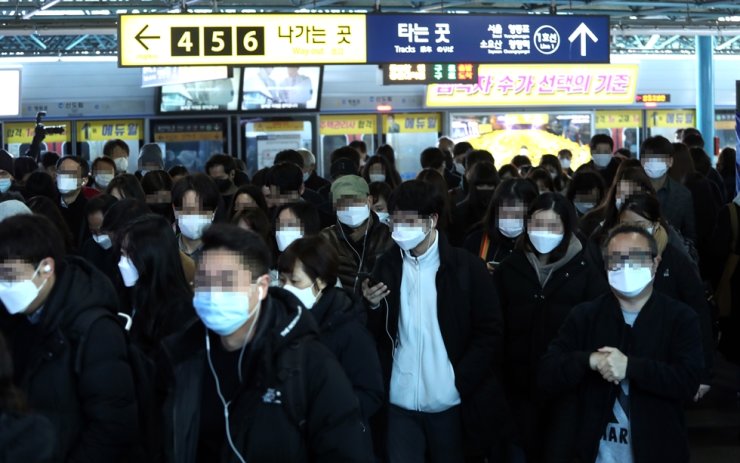 한국에서 디지털 마스크 공급 서비스 시작