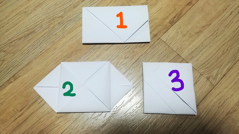 고급지게 편지지 접는법  3가지