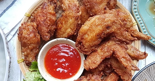 꼭 먹어야할 싱가포르 음식13, 새우젓 닭날개 튀김(Shrimp Paste Fried Chicken Wings)