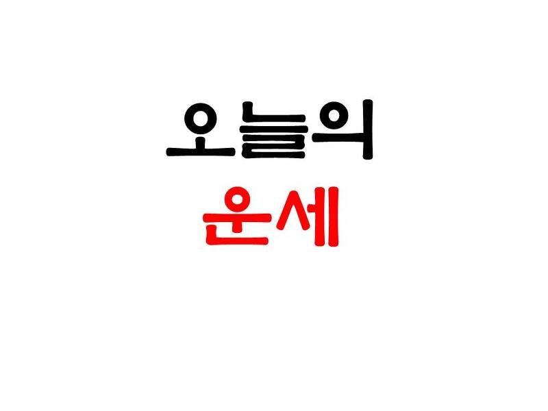 오늘의 운세 '2019년12월25일'-띠별운세,나이별운세