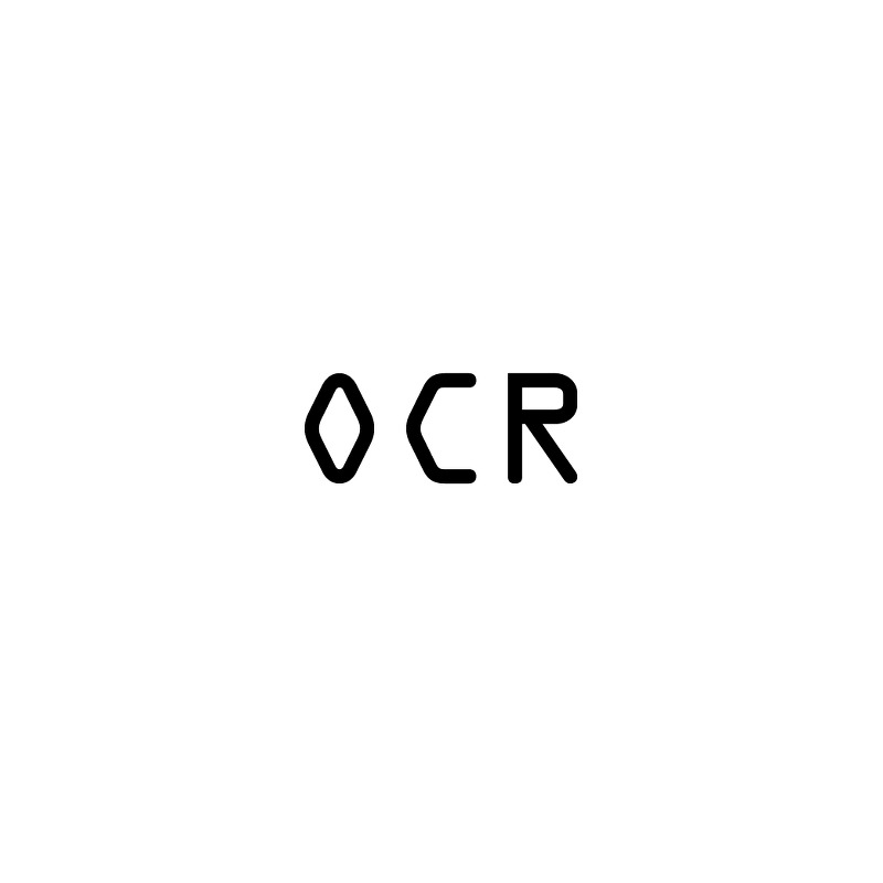 OCR 폰트 다운로드
