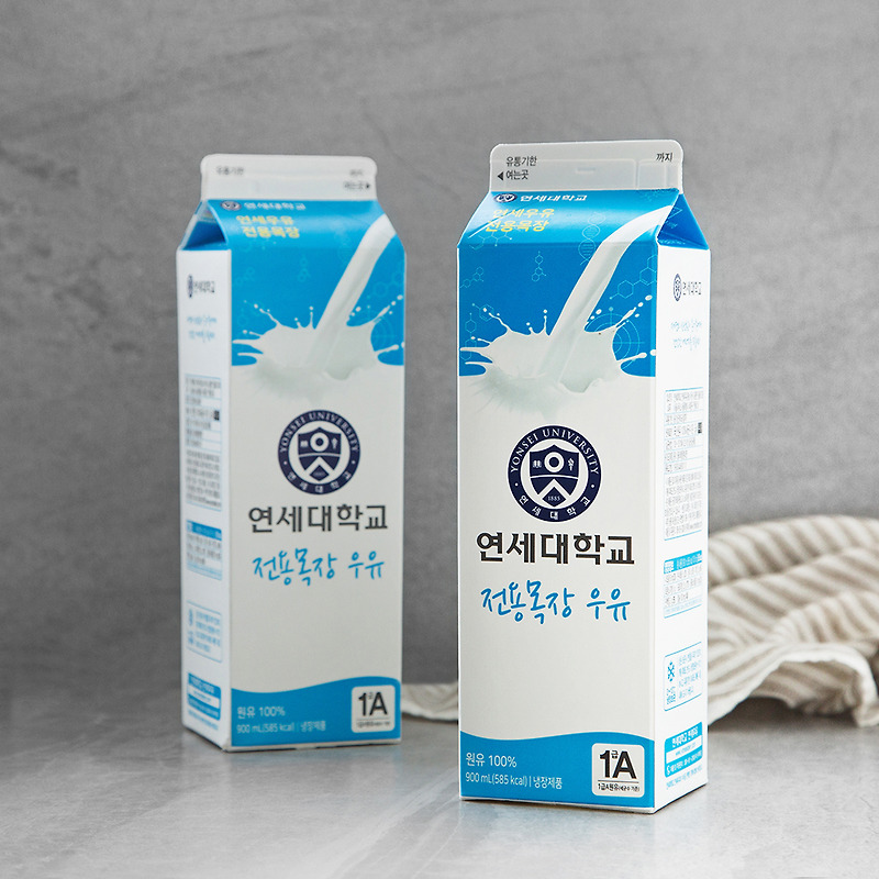 연세우유 연세대학교 전용목장 우유 900ml 2개