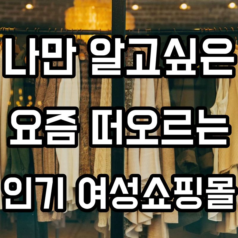 나만 알고싶은 여성쇼핑몰 - 봄바엔 / 더카라 / 봉봉부띠끄 / 클래시컬리 / 럭스위즈 / 베라아미카