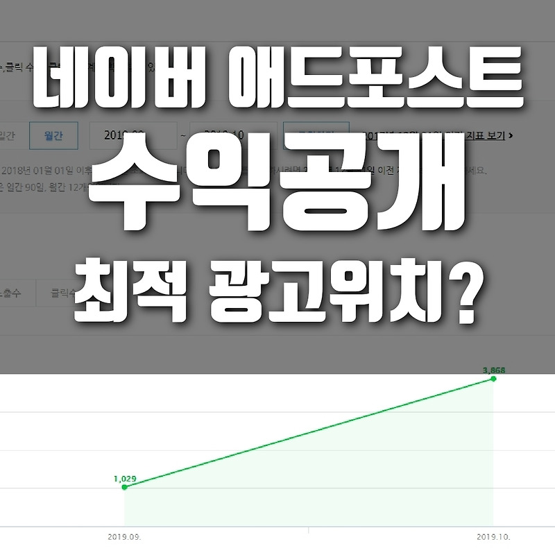네이버 애드포스트 수익공개, 최적 광고 위치는 어디??