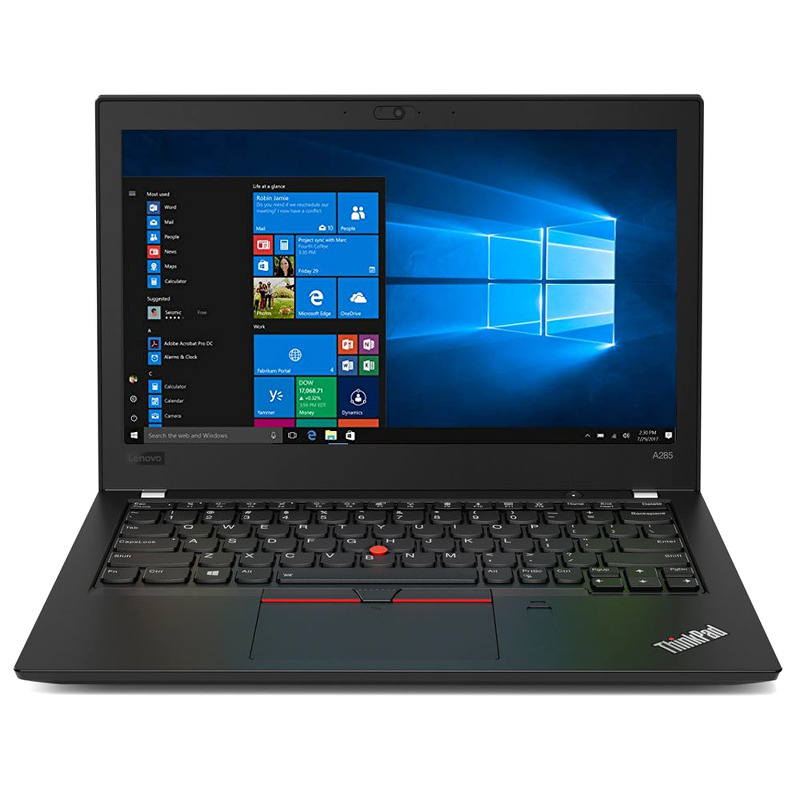 레노버 노트북 ThinkPad A285 20MWS00P00 (RYZEN7 PRO-2700U 31.75cm Radeon Vega 10), 256GB, 8GB, WIN10 Pro