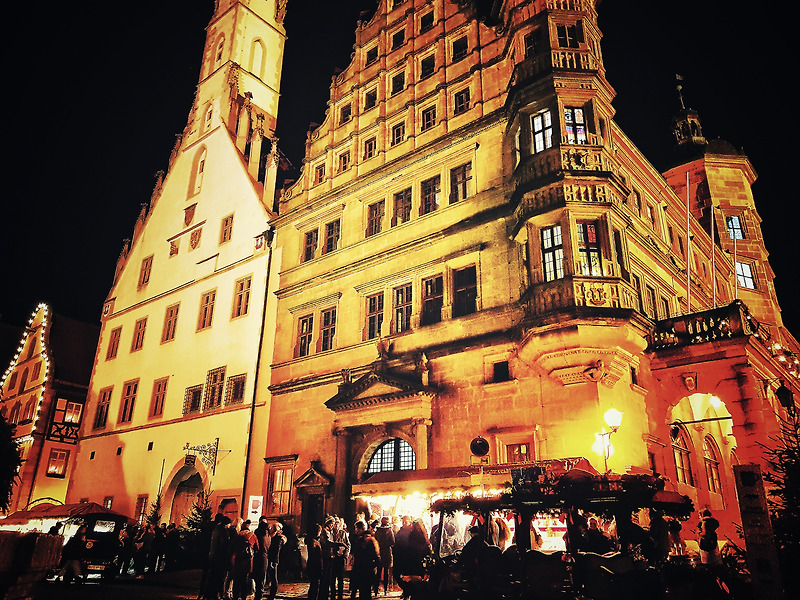 독일 로텐부르크 여행 - 유럽 중세시대 느낌의 크리스마스 마을
