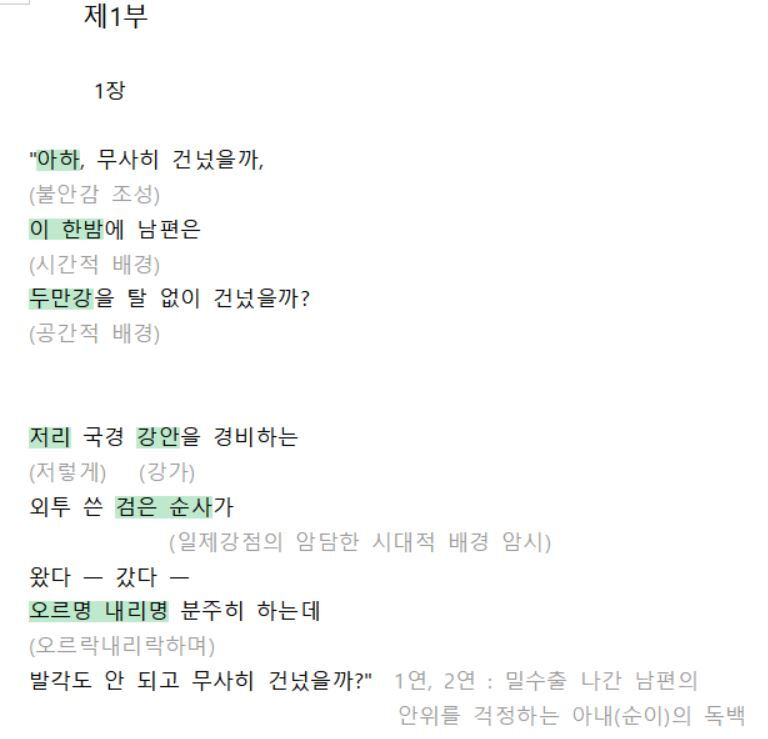 김동환, '국경의 밤' 해석 / 해설