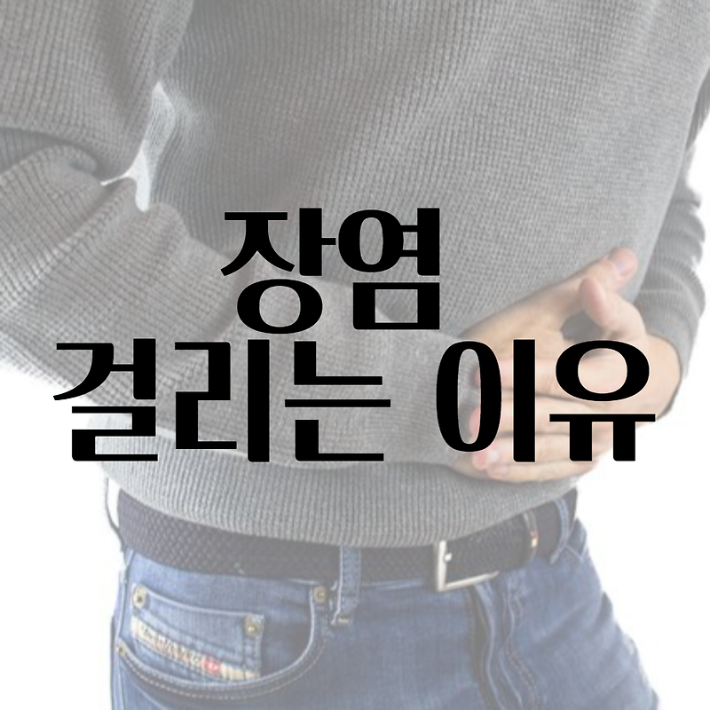 장염 걸리는 이유와 증상