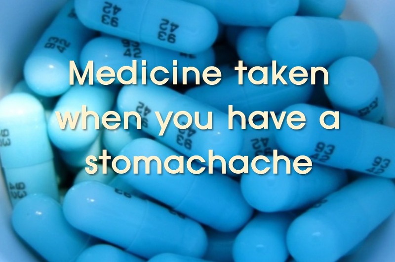 Drugs to eat when stomach ache continues