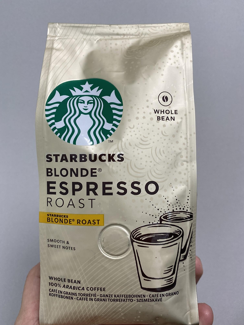 스타벅스 블론드 에스프레소 (이마트 매장 구매 원두 커피)