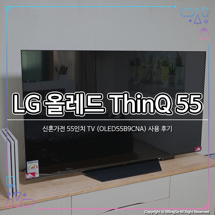 LG 55인치 TV 'LG 올레드 ThinQ 55' (OLED55B9CNA) 사용 후기