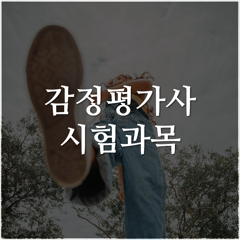 감정평가사 시험과목 및 영어 준비가이드 개괄