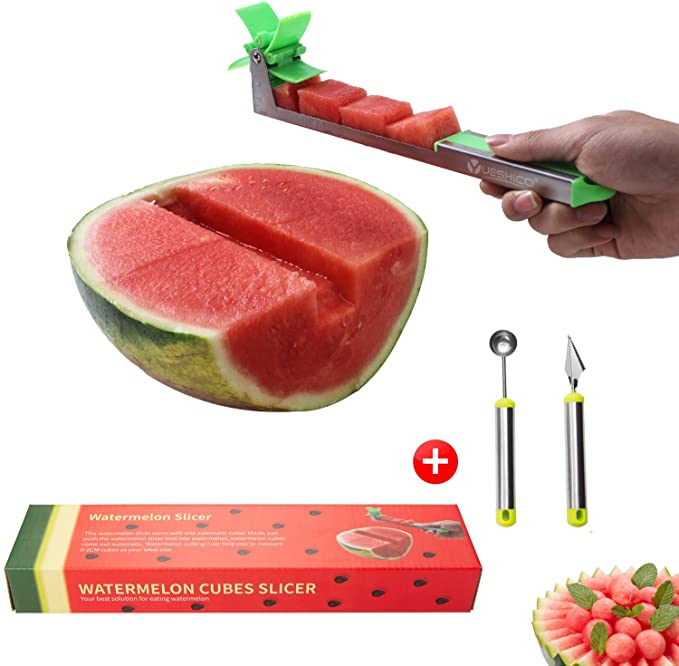 여름철 시원한 수박 사각 칼 하나로 손쉽게 썰어 드세요.