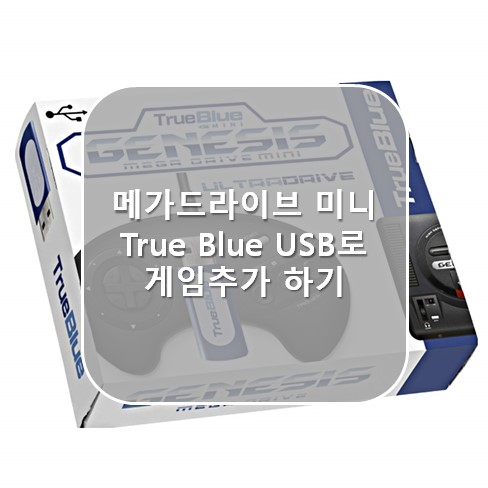 [메가드라이브 미니] True Blue USB로 게임추가 하기