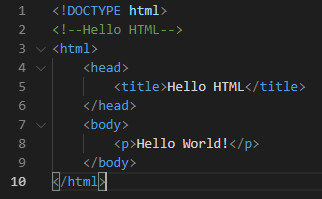HTML의 구성요소의 시작 head,body,DOCTYPE