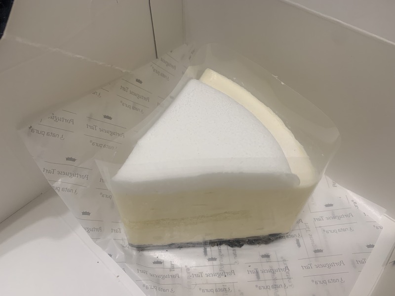 폴바셋 프로마쥬 블랑 클래식 치즈 케이크 - 카페 디저트