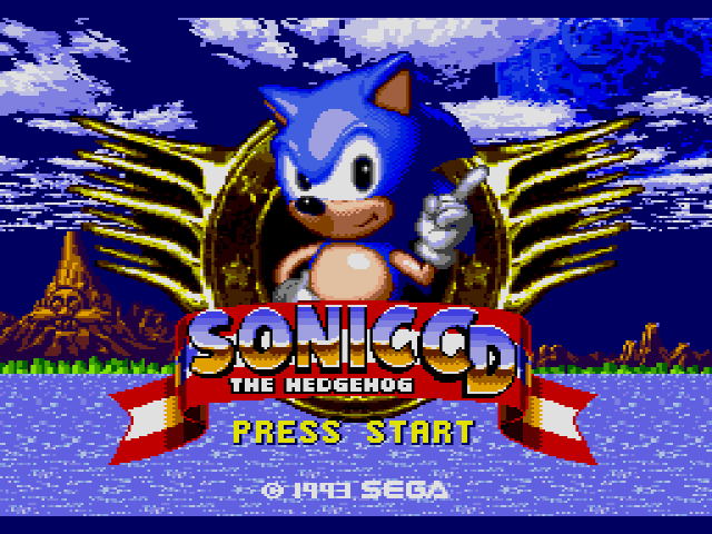 Sonic The Hedgehog CD (메가 CD / MD-CD) 게임 ISO 다운로드