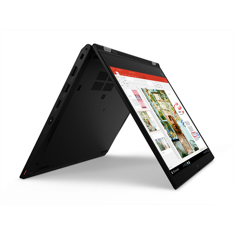 레노버 씽크패드 요가북 노트북 L13 Yoga-S00E (10세대 i5-10210U 33.7cm WIN10), 포함, SSD 256GB, 8GB