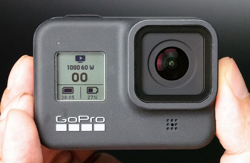 [Gopro Hero8]고프로 히어로8의 마운트와 렌즈변화