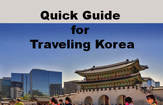 외국인 친구를 위한 한국 간단 여행가이드 (PPT 양식) Guide for Traveling Korea