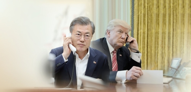 미 트럼프 대통령 한국에 의료장비 지원요청