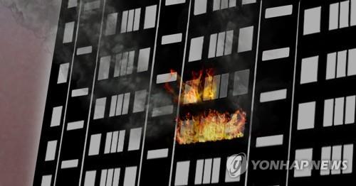 인천 산곡동 15층 아파트 3층서 불…24명 부상