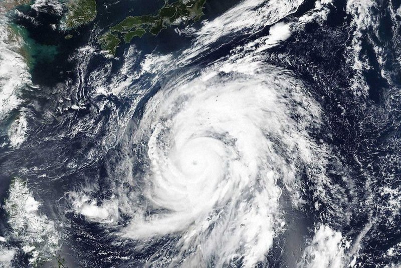 토요일 도쿄를 강타할 태풍 하기비스 크기