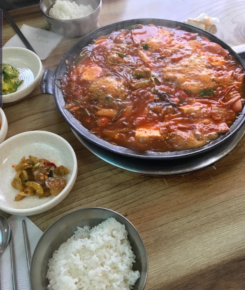 연천 맛집 부대찌개 잘하는 대호식당
