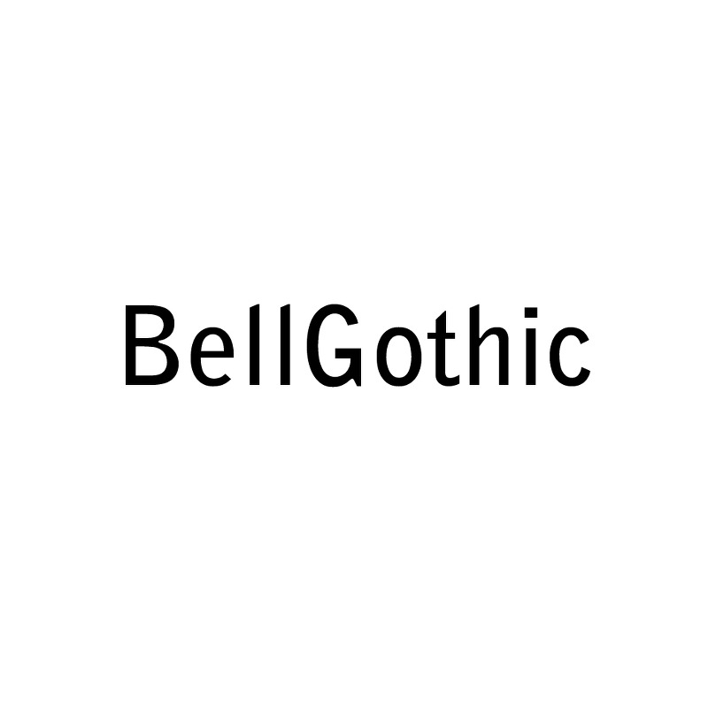 BellGothic 폰트 시리즈 다운로드
