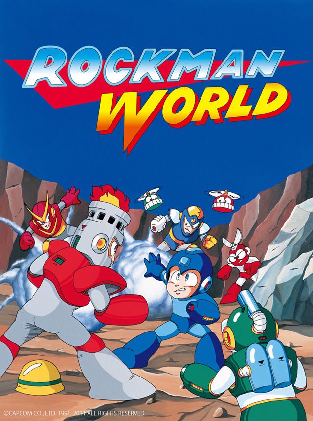 게임보이 / GB - 록맨 월드 (Rockman World - ロックマンワールド) 롬파일 다운로드