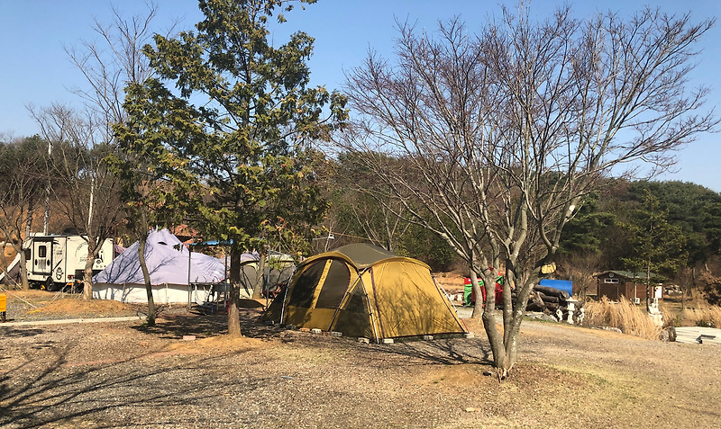 전라북도 완주캠핑/화산자연쉼터 빌리지,경천저수지-캠핑의 매력에 빠지다