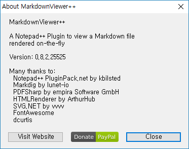 [마크다운 추천] Notepad++ Markdown Plugin - MarkdownViewer++