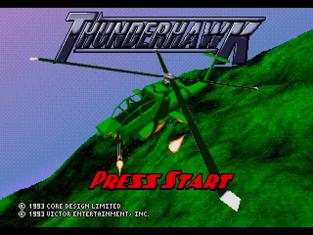 Thunderhawk (메가 CD / MD-CD) 게임 ISO 다운로드
