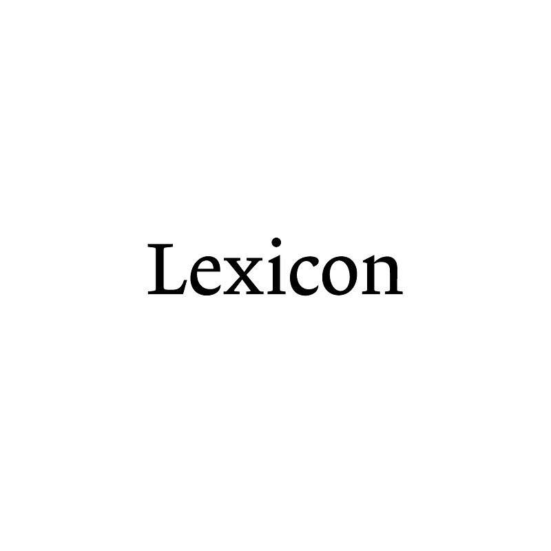 Lexicon 폰트 시리즈 다운로드