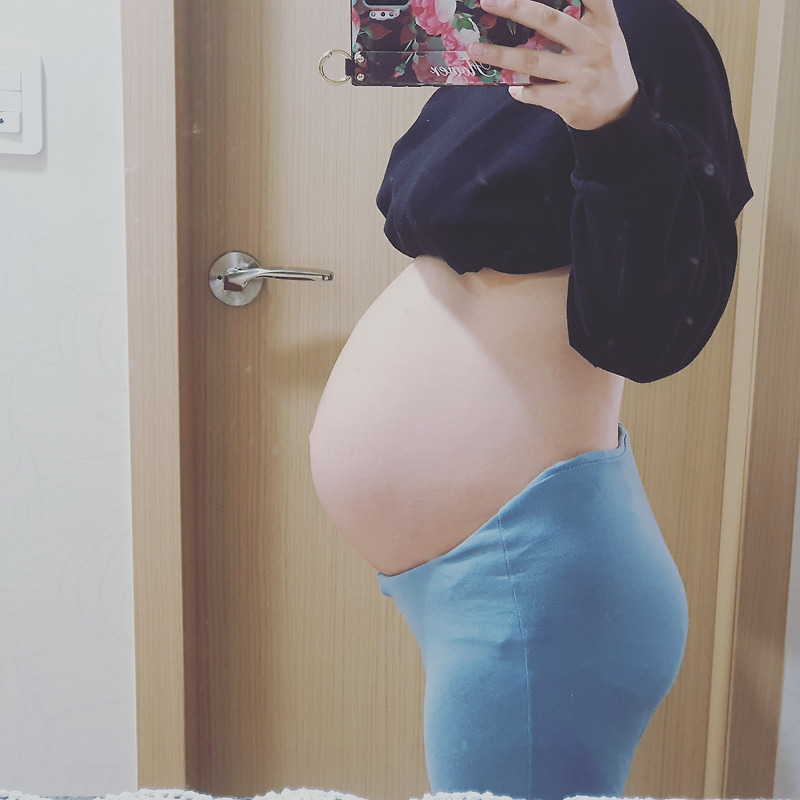 임신 32주 2일 - 거센 태동