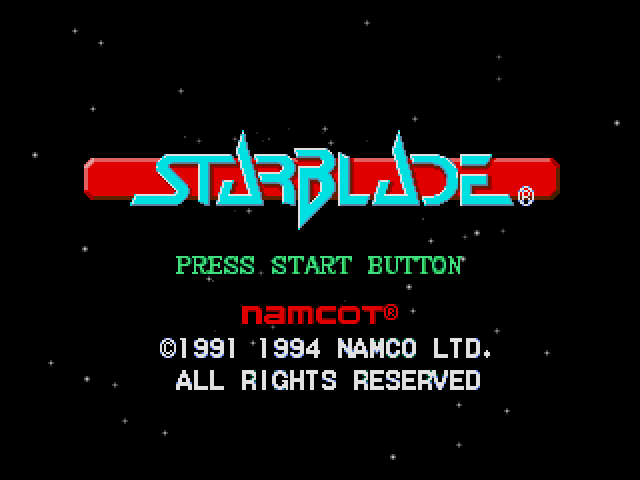 StarBlade (메가 CD / MD-CD) 게임 ISO 다운로드