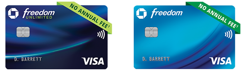 미국 신용카드 추천 - 체이스 프리덤 카드 비교 (연회비 무료, $200 크레딧)