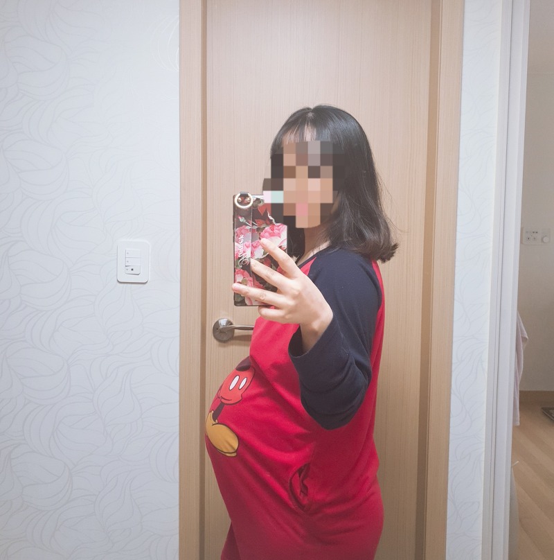 임신 36주 4일 - 출산전 미용실 다녀오기