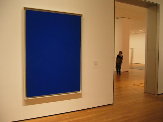 이브 클라인(Yves Klein) 그리고 블루; 20대 초반 MoMA에서 가장 좋아했던 작가..