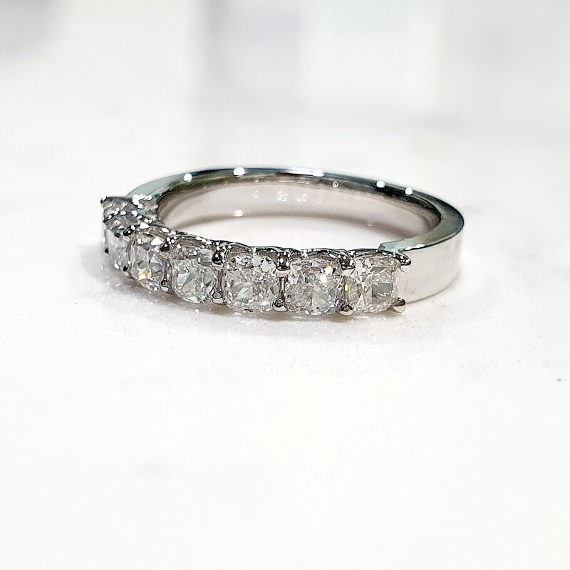 랩 다이아몬드 2부 쿠션컷 18K(AU750) 반지