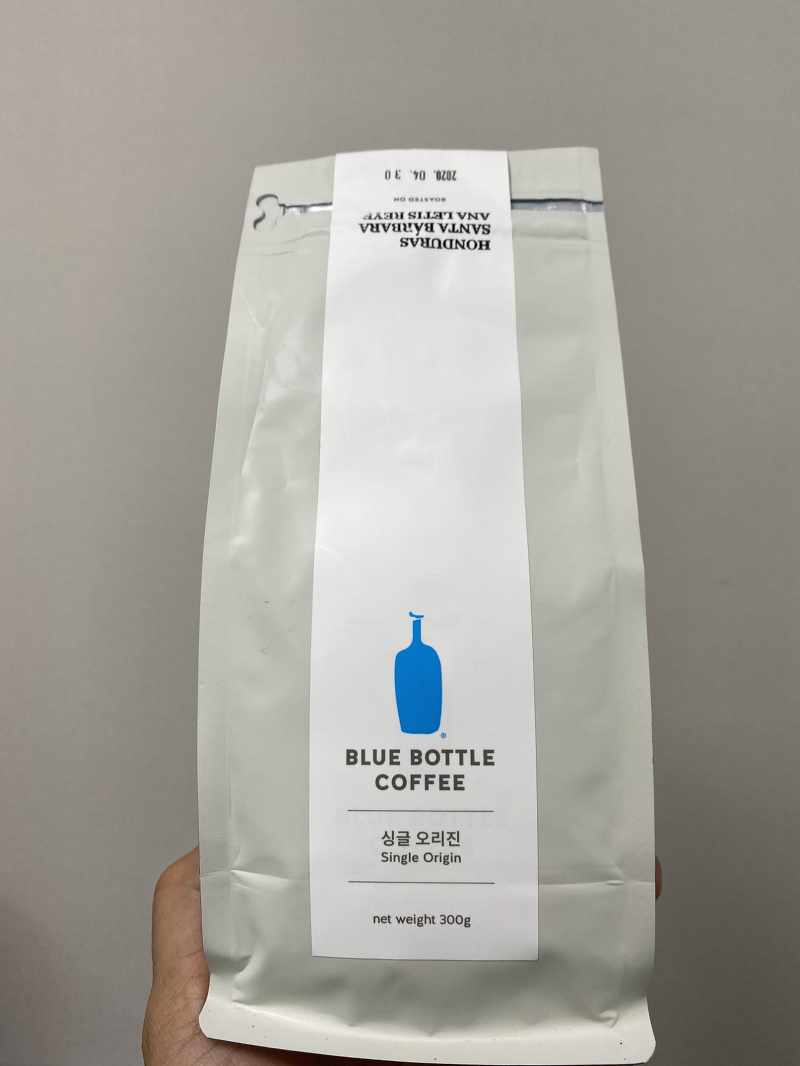 블루보틀 매장 판매 원두 커피 온두라스 싱글오리진 (blue bottle, Honduras Santa Barbara Ana Letis Reyes)