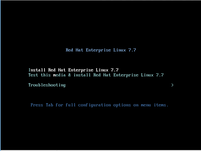 리눅스 설치 - RHEL 7.X & CentOS 7.X
